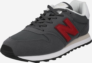 Baskets basses '500' new balance en gris : devant