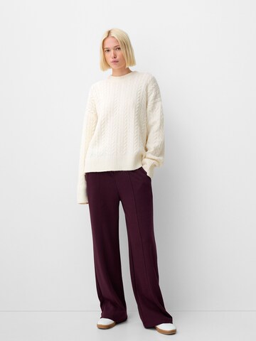 Bershka Pullover i hvid