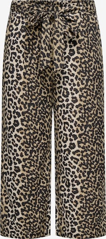 Pantaloni con pieghe 'ONLNova' di ONLY in marrone: frontale