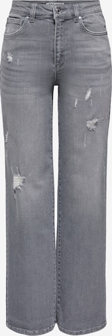 ONLY Široký strih Džínsy 'ONLMILA' - Sivá: predná strana