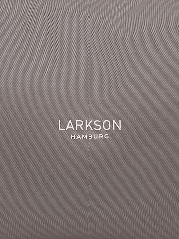 LARKSON - Mala de ombro 'Ebba Small' em castanho: frente