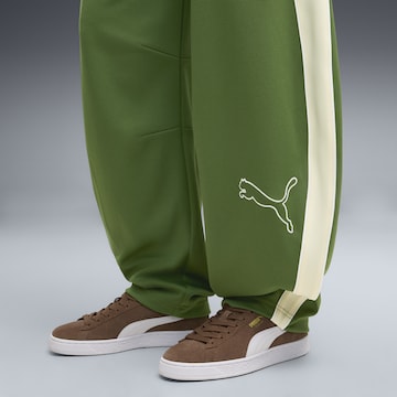 PUMA Loosefit Sportbroek in Groen