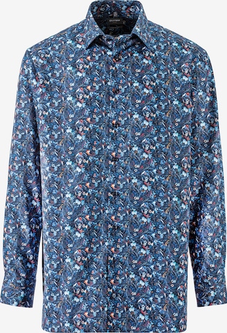 OLYMP Comfort fit Button Up Shirt in Blue: front