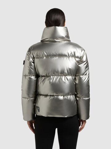 khujo Winterjas 'Rinja2 Shiny' in Zilver