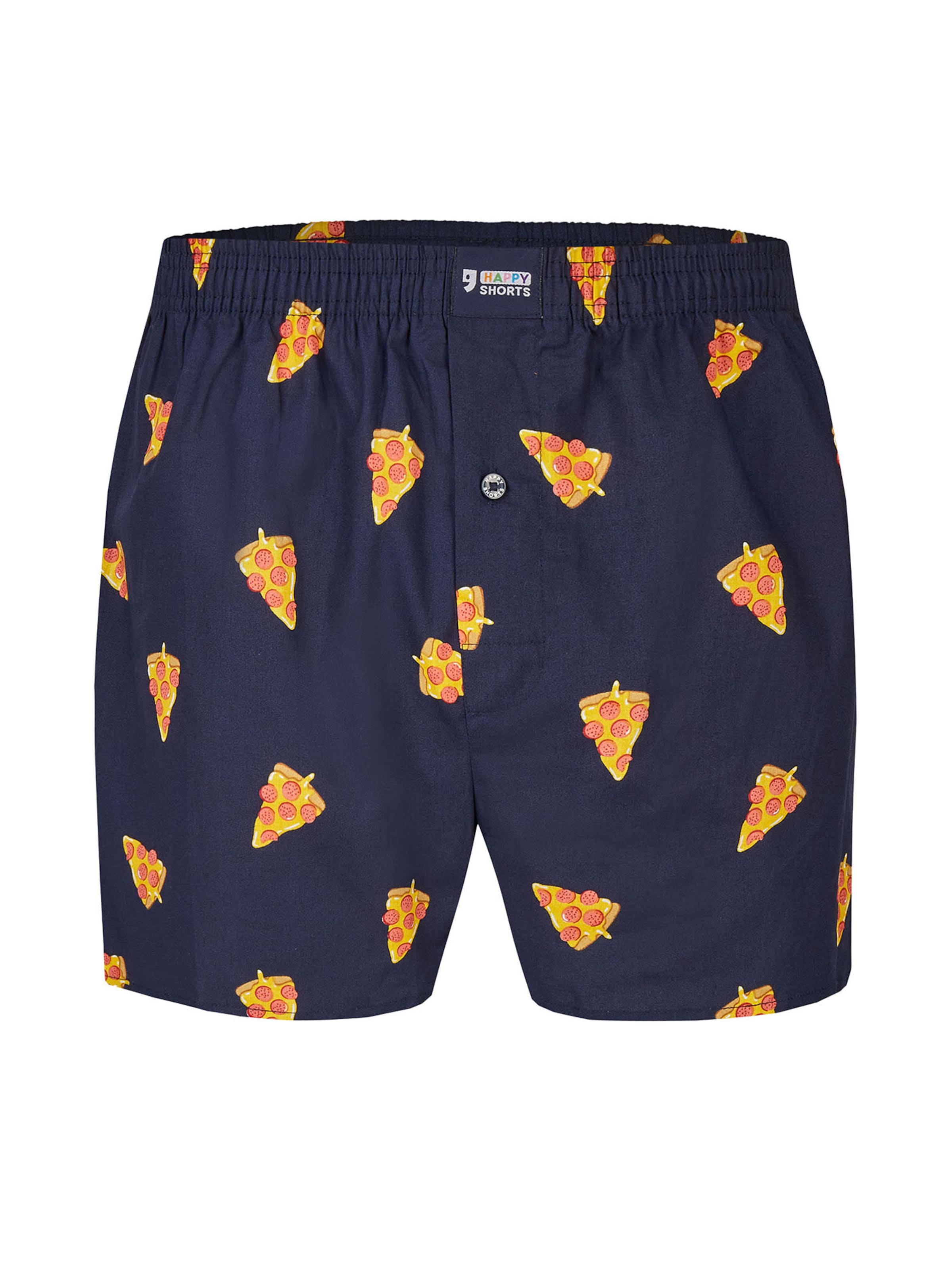 Boxers ' Motive ' Happy Shorts en bleu