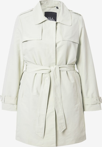 Ulla Popken Between-seasons coat in White: front