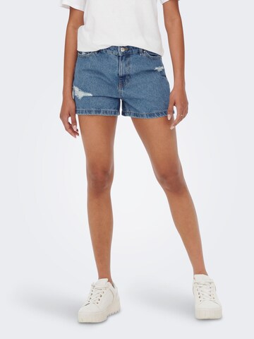 ONLY Regular Shorts 'Jagger' in Blau: predná strana