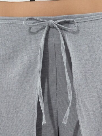 Busem Wide leg Broek 'Hose' in Grijs