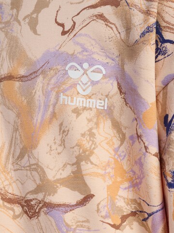 Hummel Sweatshirt 'Swirly' in Orange