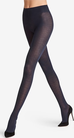 FALKE Strumpfhose 'Dovetail' in Blau: Vorderseite