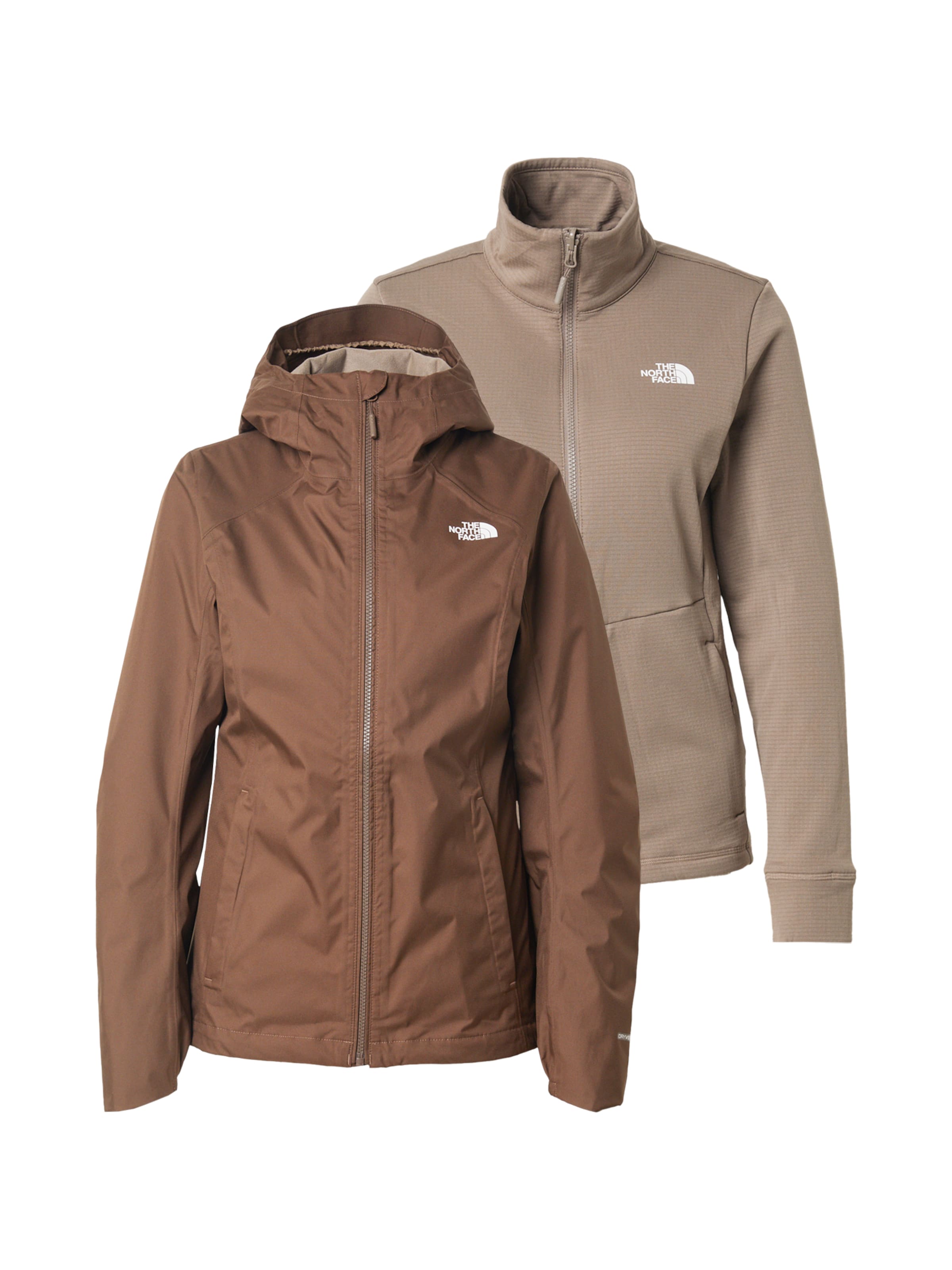 Veste outdoor 'Quest' THE NORTH FACE en marron : devant