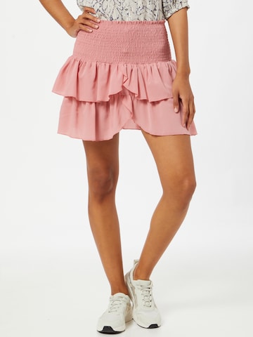 Neo Noir Skirt 'Carin' in Pink: front