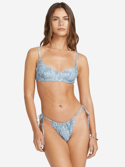 BILLABONG Hauts de bikini 'Trippin Tides' en bleu ciel / blanc cassé, Vue avec produit