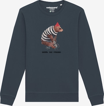 Sweat-shirt 'Tour de Franz' Watapparel en gris : devant