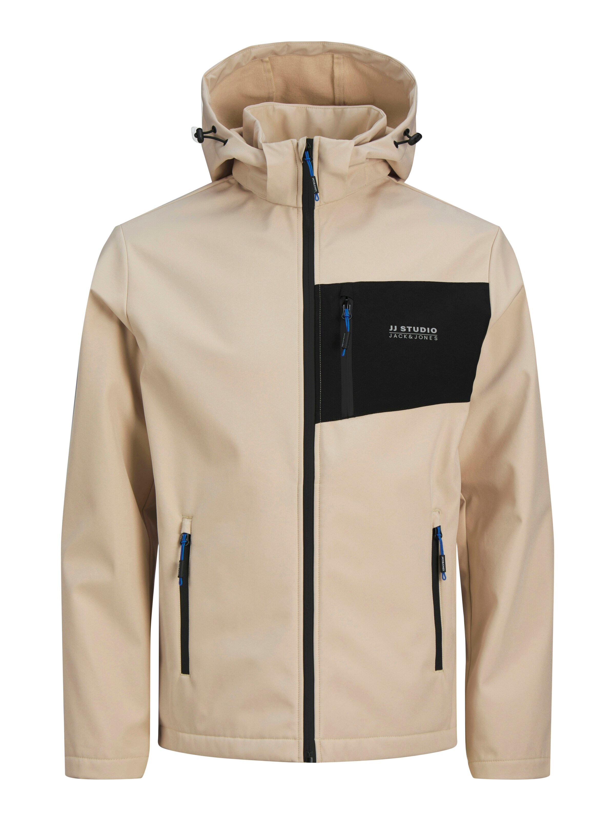 JACK & JONES Functionele jas in Beige: voorkant
