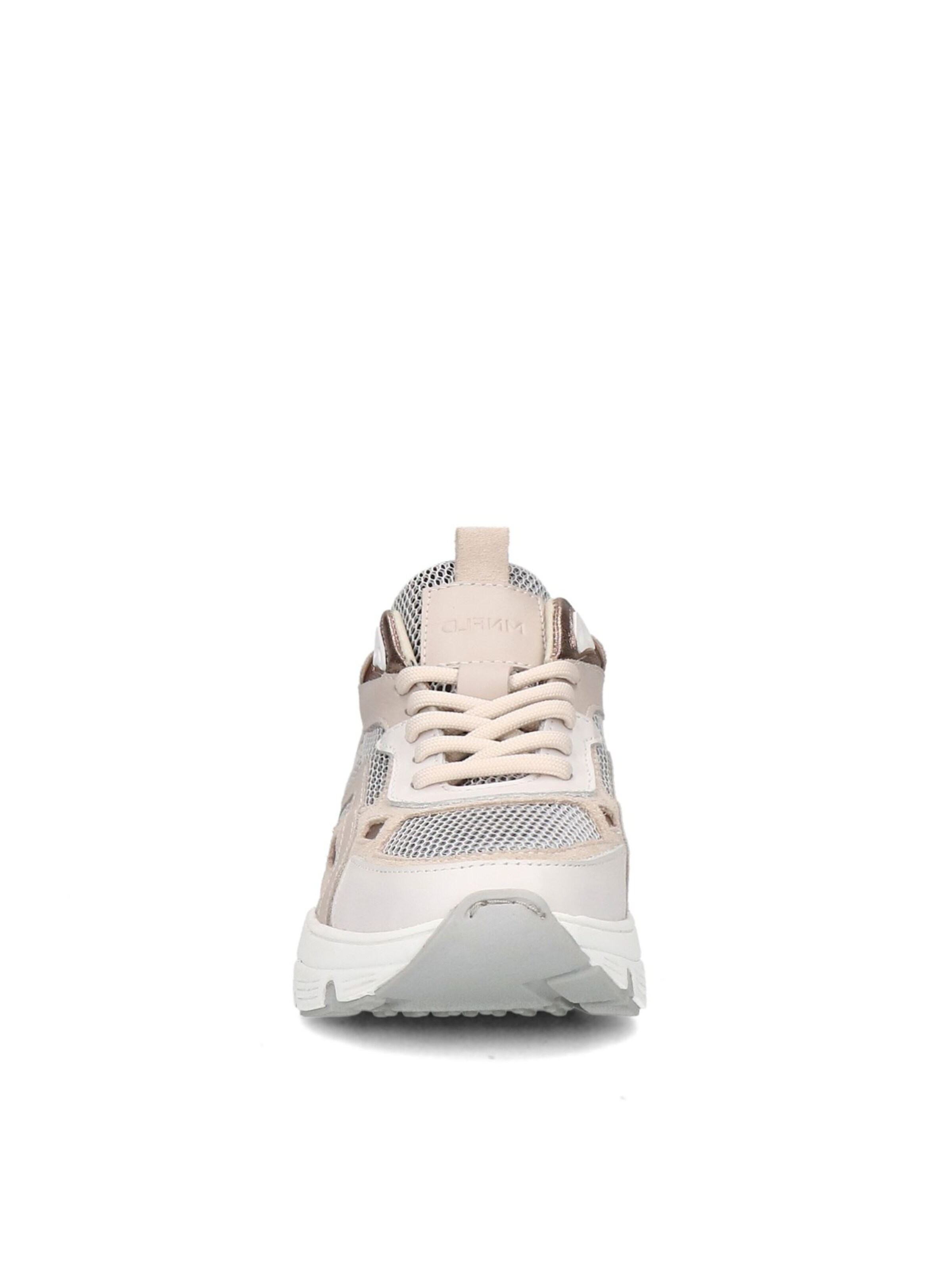 MANFIELD Sneakers laag 'Flache' in Beige