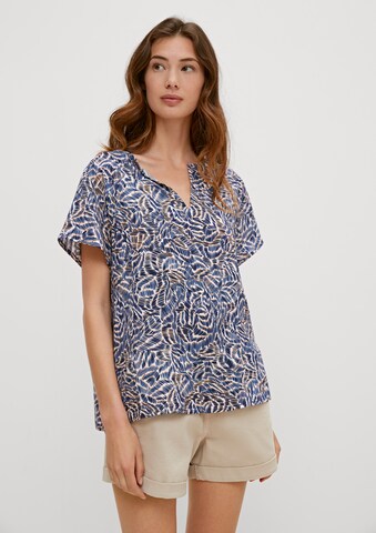 comma casual identity Blouse in Blue: front