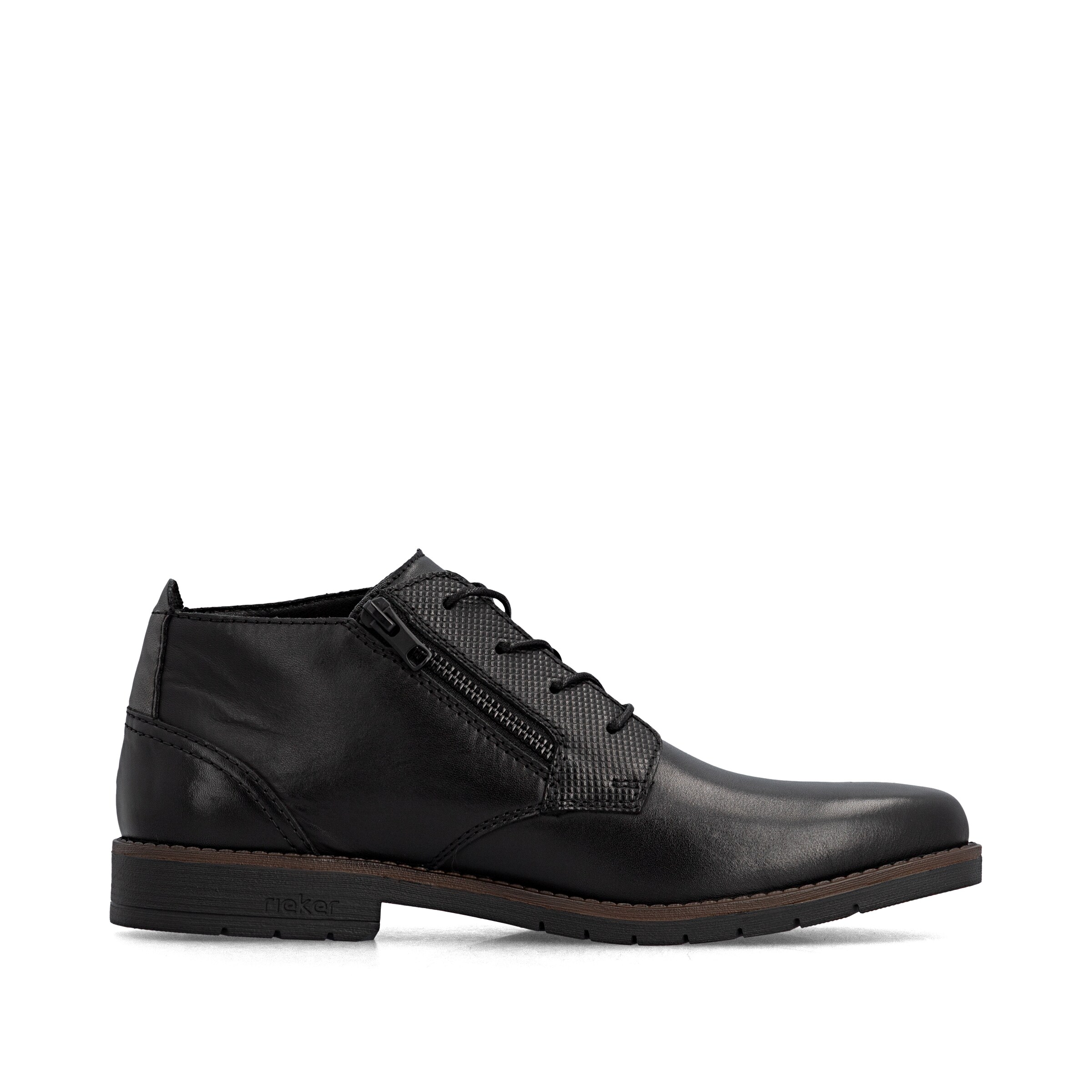 Bottines à lacets Rieker en noir