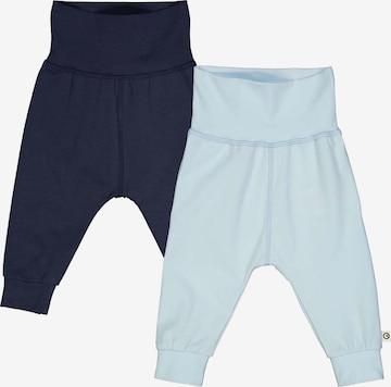 Pantalon Müsli by GREEN COTTON en bleu : devant