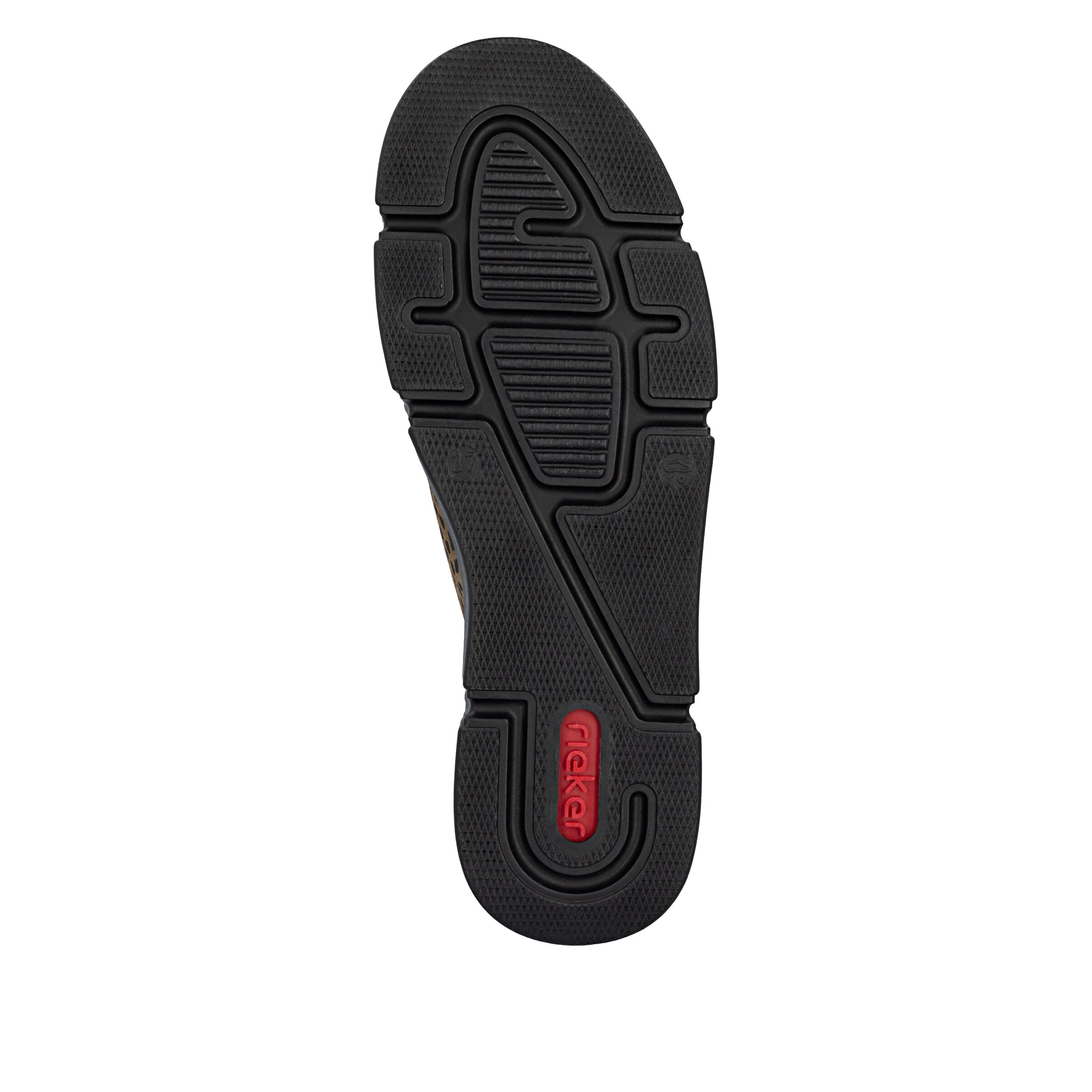 Baskets basses Rieker en marron