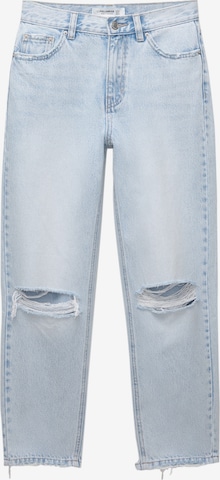 Pull&Bearregular Traperice - plava boja: prednji dio