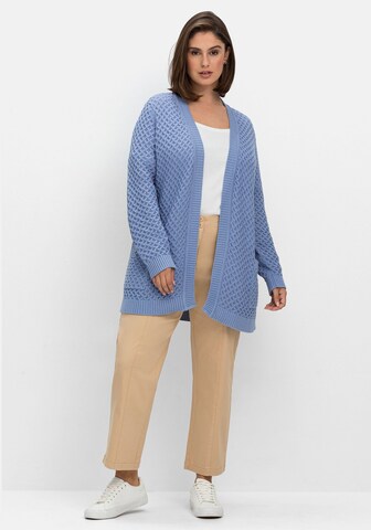 SHEEGO Knit cardigan in Blue