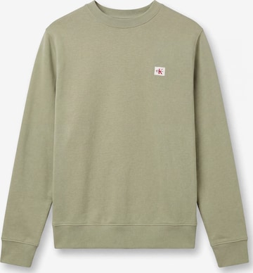 Felpa di Calvin Klein Jeans in verde: frontale