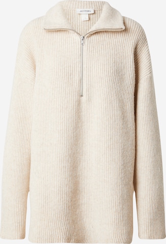 Monki - Pullover em branco: frente