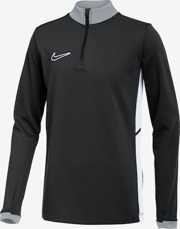 NIKE Sweatshirt 'Nike Dri-Fit Academy 25 Drill Jr Top' in Zwart: voorkant