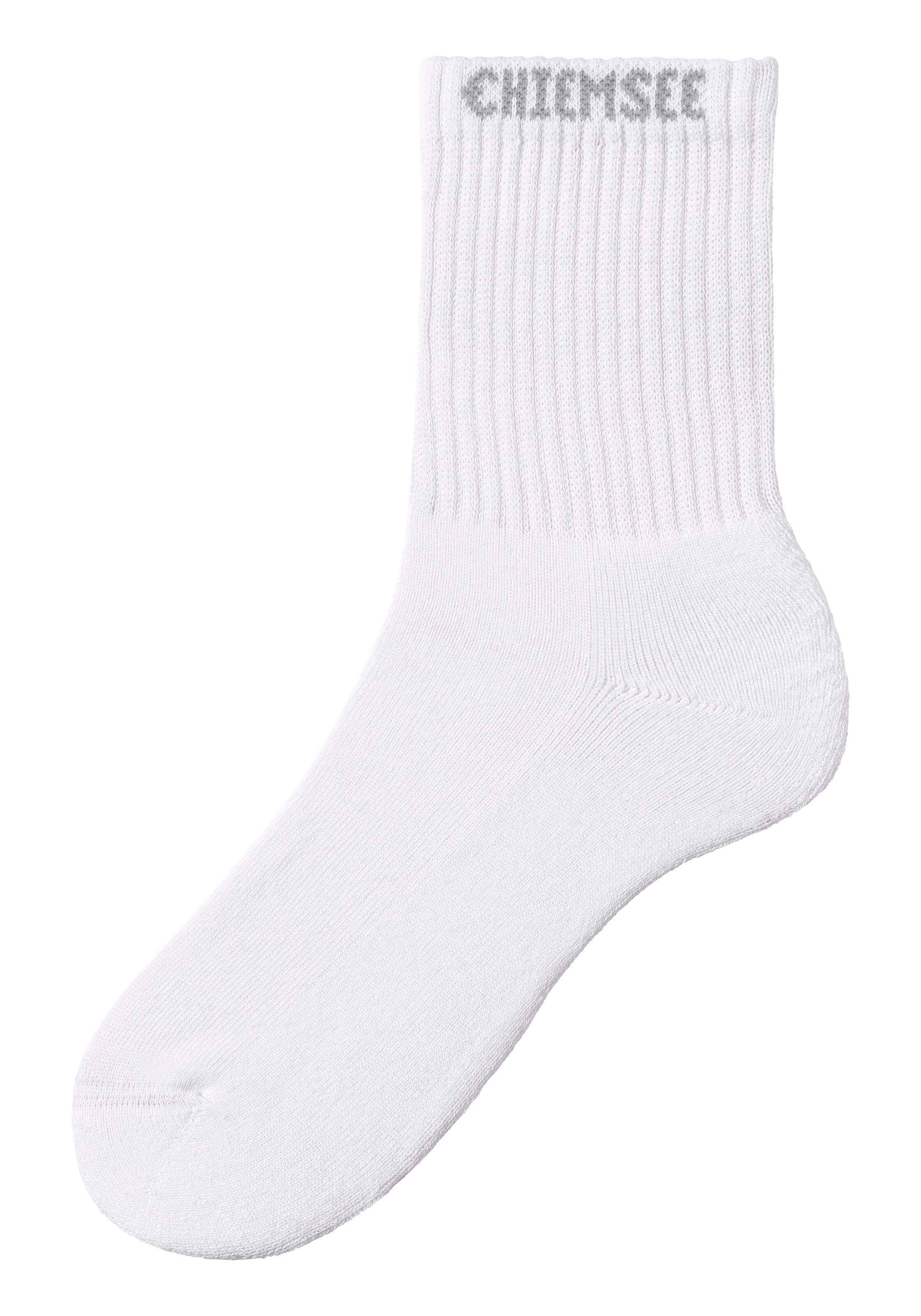 CHIEMSEE Athletic Socks in White