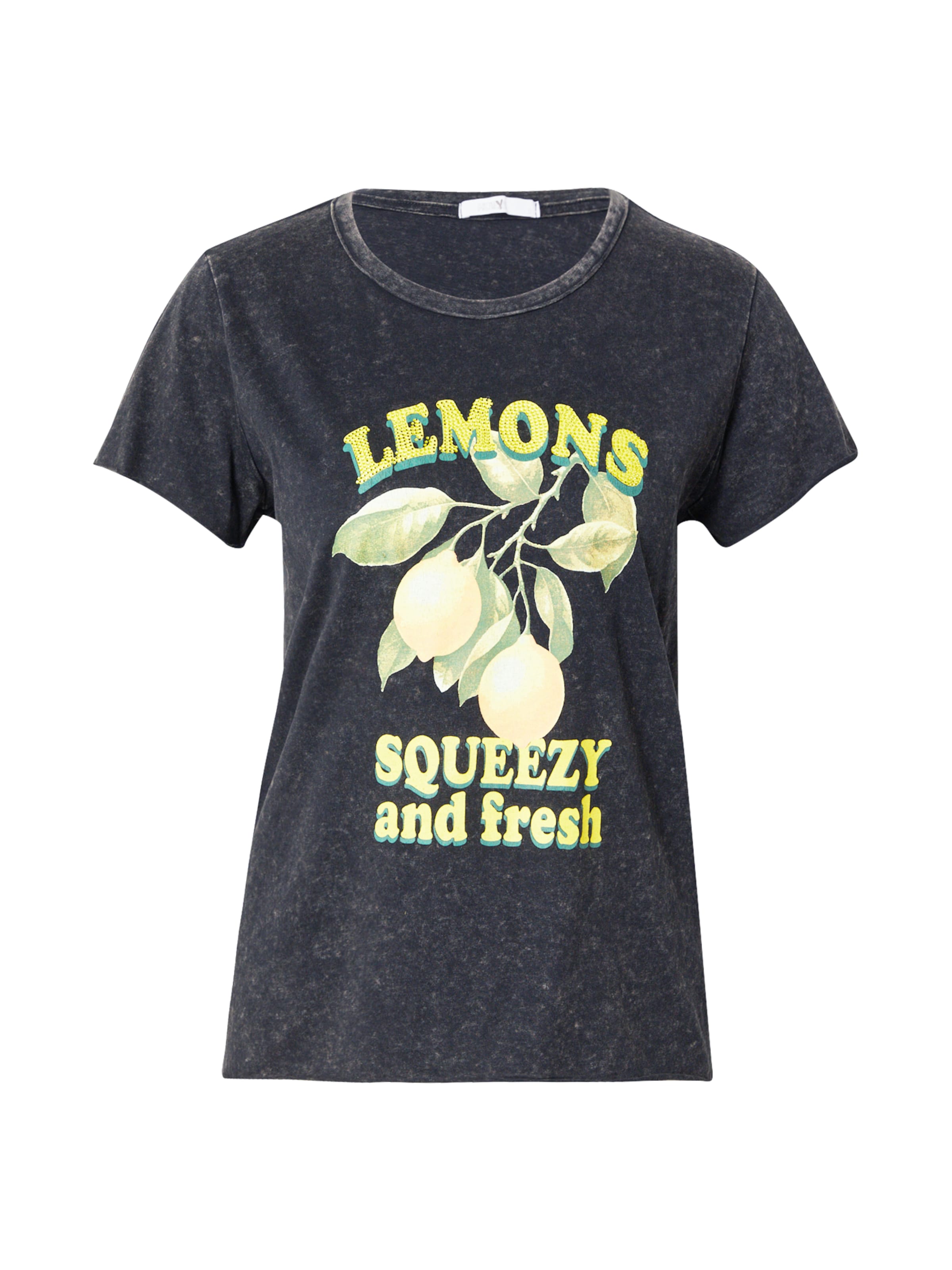 Hailys Póló 'Th44ea' - fekete: elől