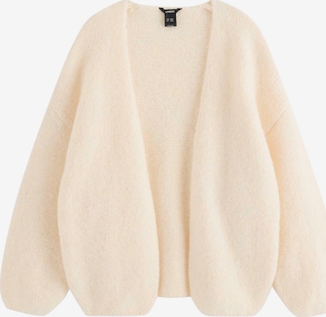 Lindex Strickjacke 'Vanessa' in Weiß: Vorderseite
