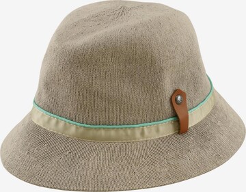 KANGOL Hut oder Mütze L in Beige: Vorderseite