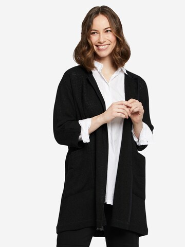 Masai Knit Cardigan 'MAJarmis' in Black: front