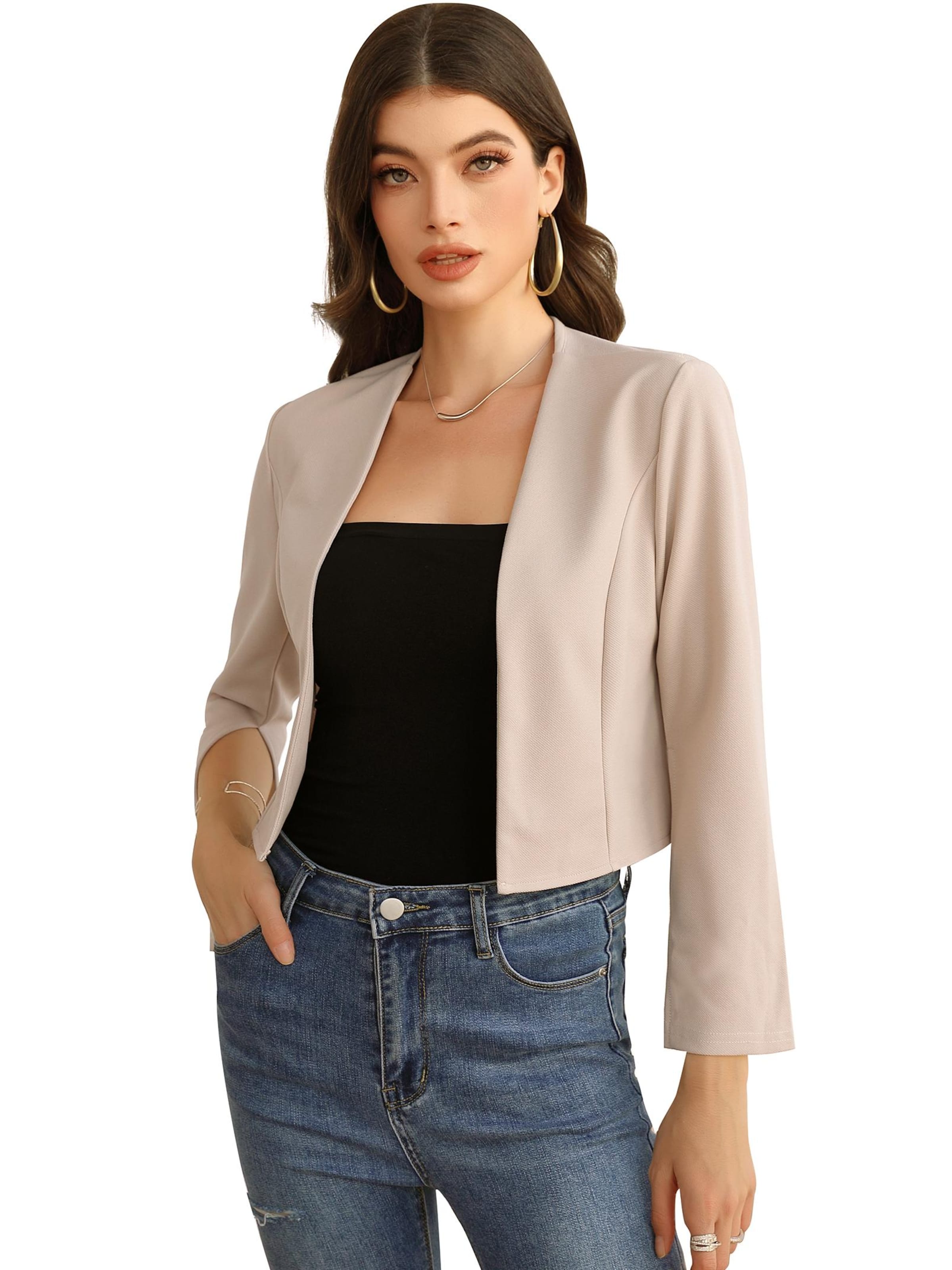 Yesfashion Blazer in Green: front