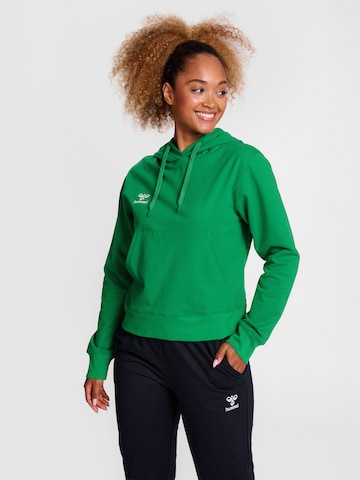 Hummel Sportief sweatshirt 'GO 2.0' in Groen: voorkant
