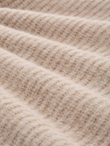 TOM TAILOR DENIM Knit Cardigan in Beige