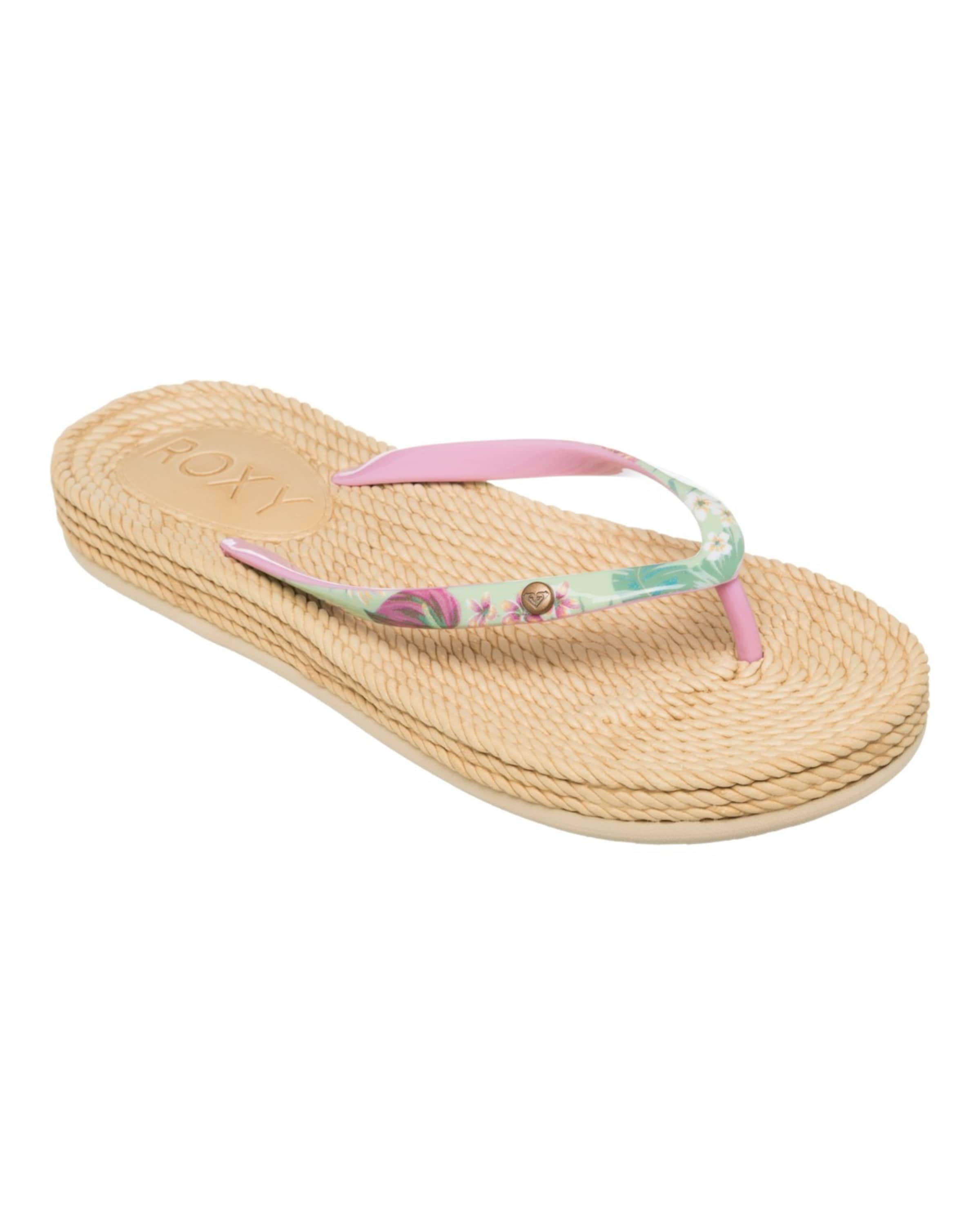 Tongs 'South Beach' ROXY en rose
