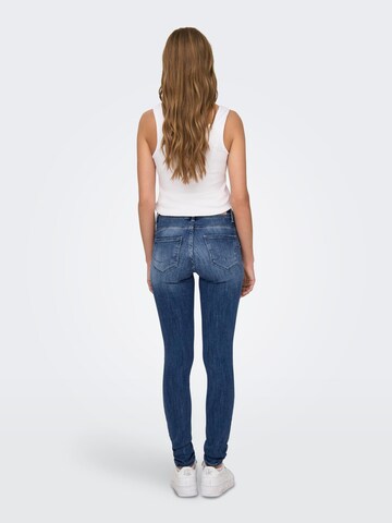 Coupe slim Jean 'POWER' ONLY en bleu