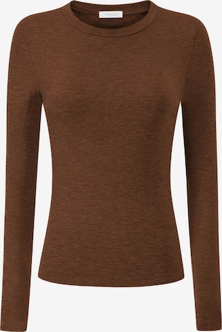 SASSYCLASSY T-shirt i brun: framsida