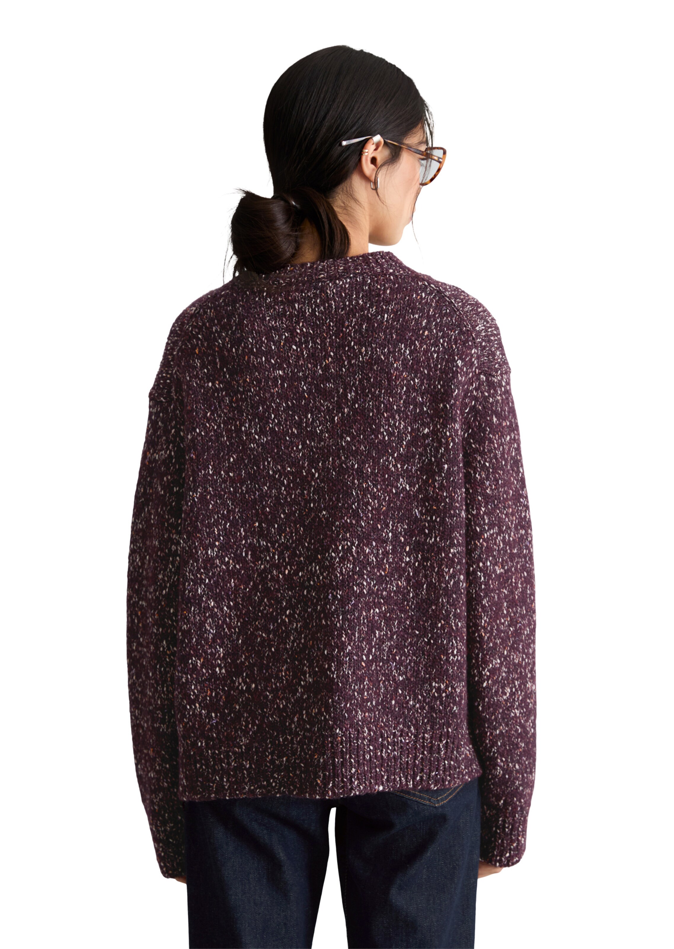 Marc O'Polo DENIM Knit cardigan in Red
