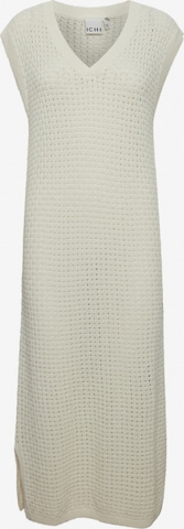 ICHI Knitted dress 'AGNYS' in Beige: front