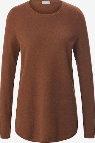 Pull-over include en marron : devant