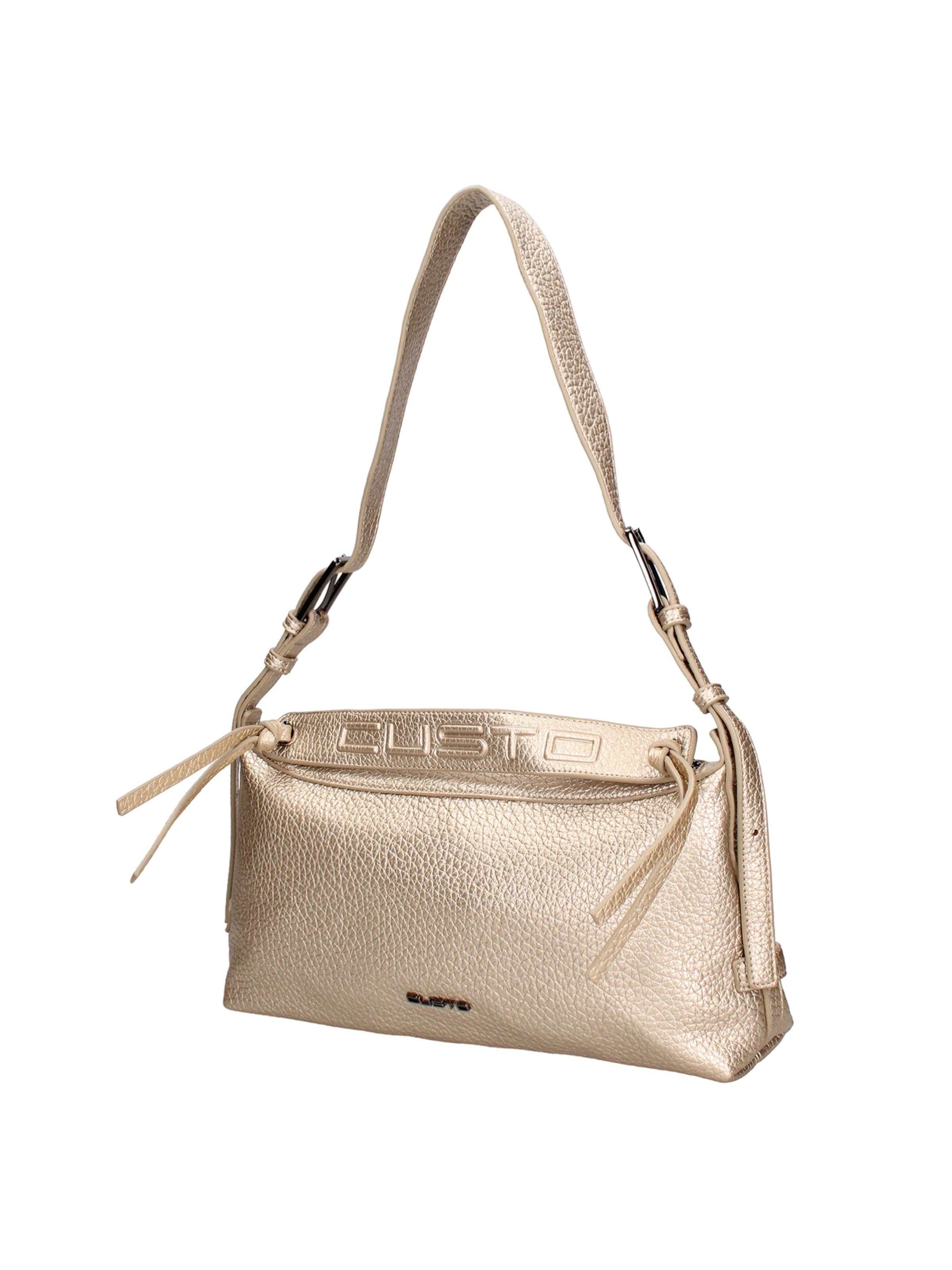 Sac bandoulière Custo Barcelona en or : devant