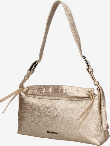 Borsa a spalla di Custo Barcelona in oro: frontale