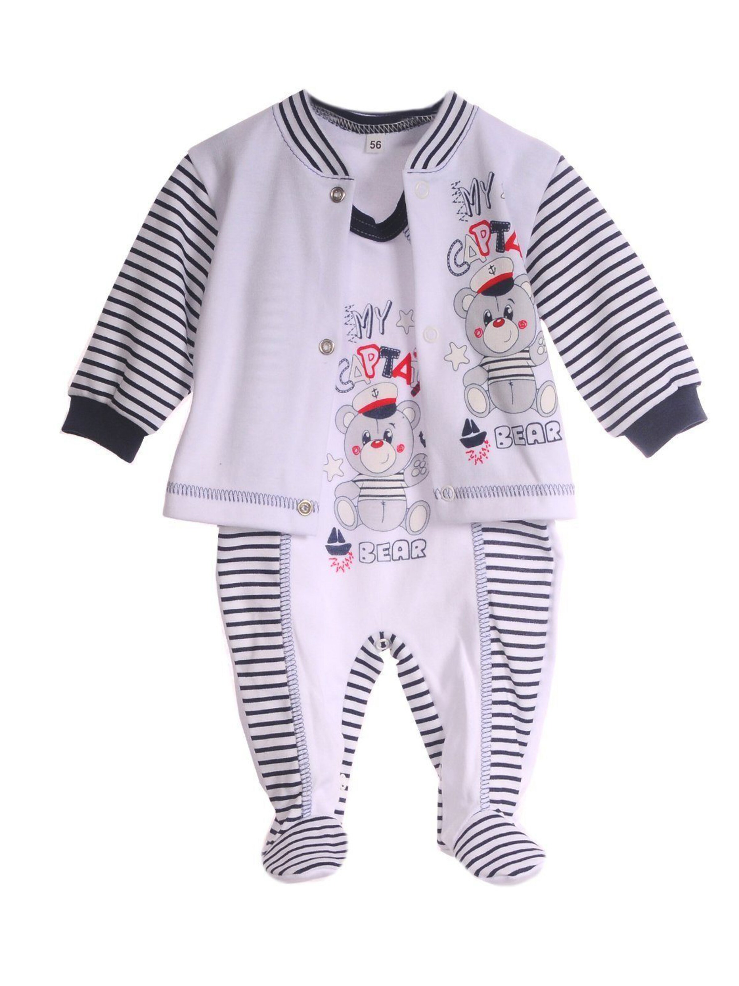 La Bortini Set in White: front