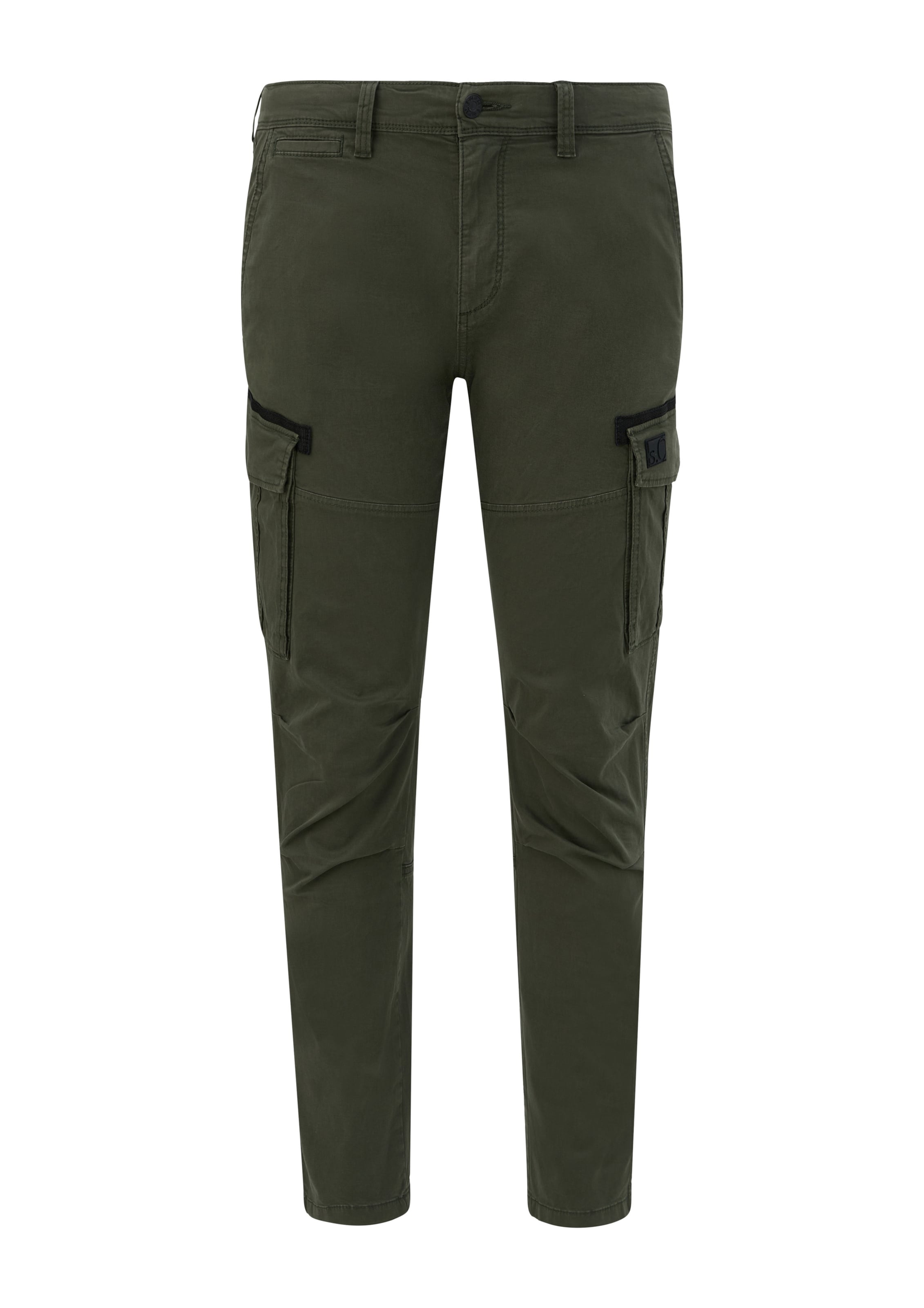 Pantalon 'Detroit' s.Oliver en vert : devant