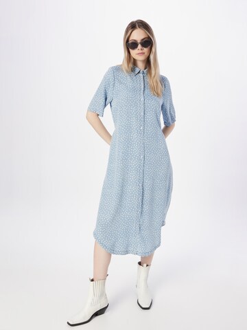 NÜMPH Shirt Dress 'POULINA' in Blue