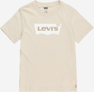 T-Shirt Levi's Kids en beige : devant