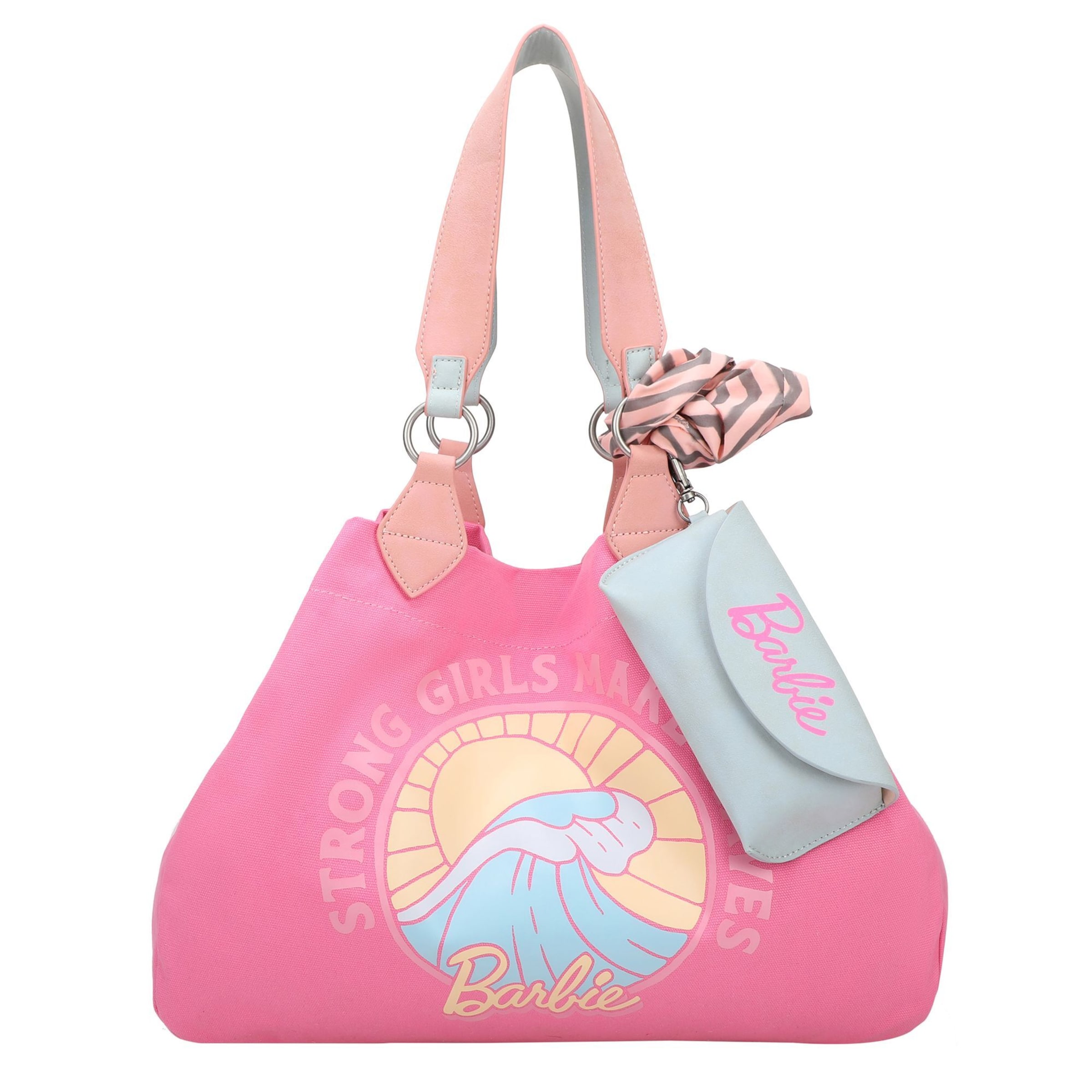 Fritzi aus Preußen Shopper 'Izzy Limited Barbie Big Wave' in Pink: Vorderseite